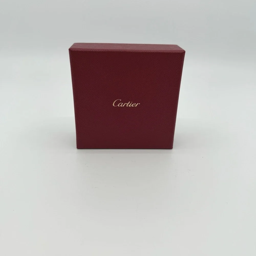 Cartier EMPTY Red Gift Box Authentic Cardboard Lidded Box Jewelry Watch Bracelet